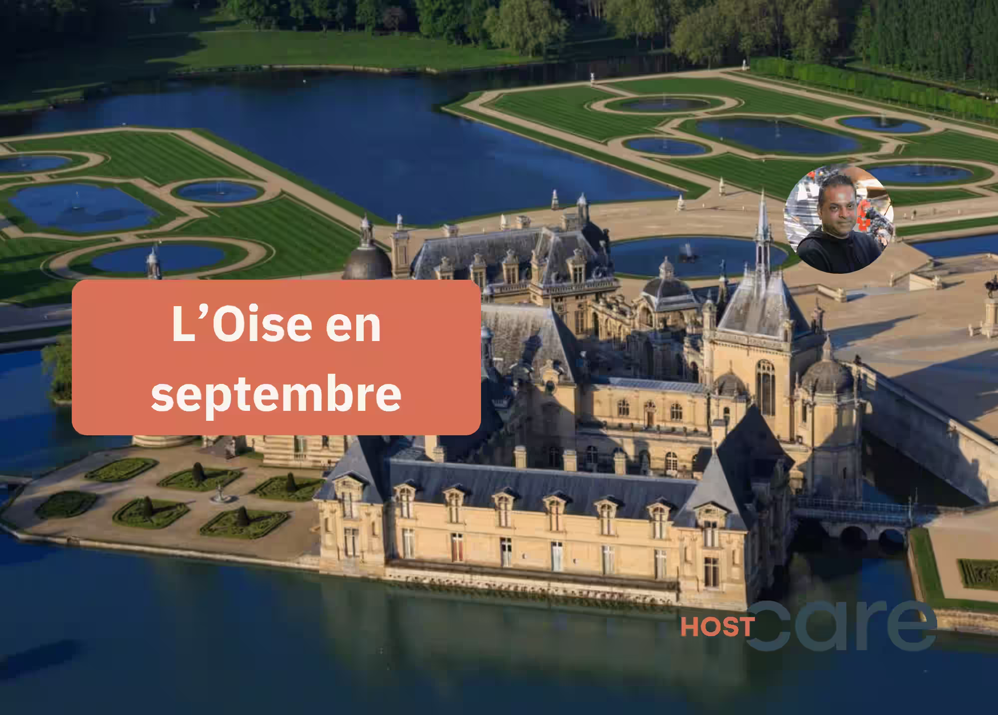 L’Oise en septembre : entre Beauvais et le château de Chantilly