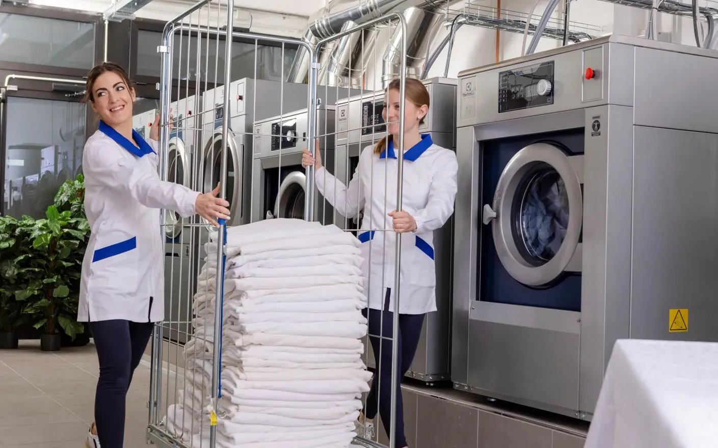 Qui s’occupe du linge lorsque le bien est géré par une conciergerie ?